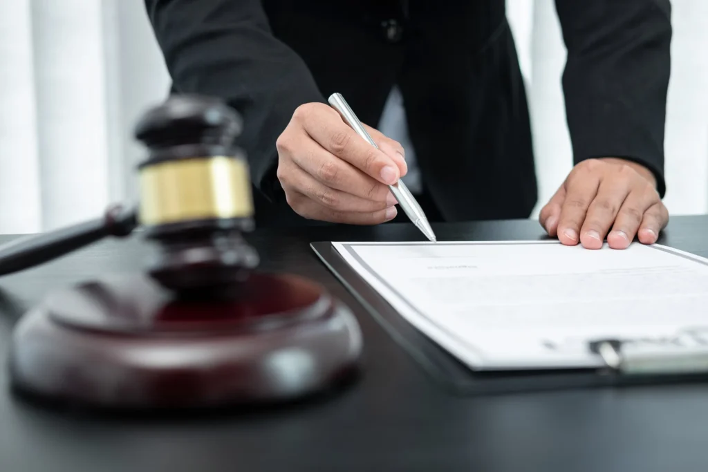 An attorney litigating a civil matter.